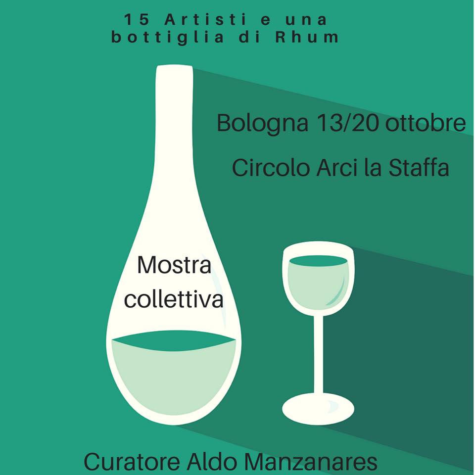 15 artisti Ã¨ una bottiglia di Rhum - mostra collettiva